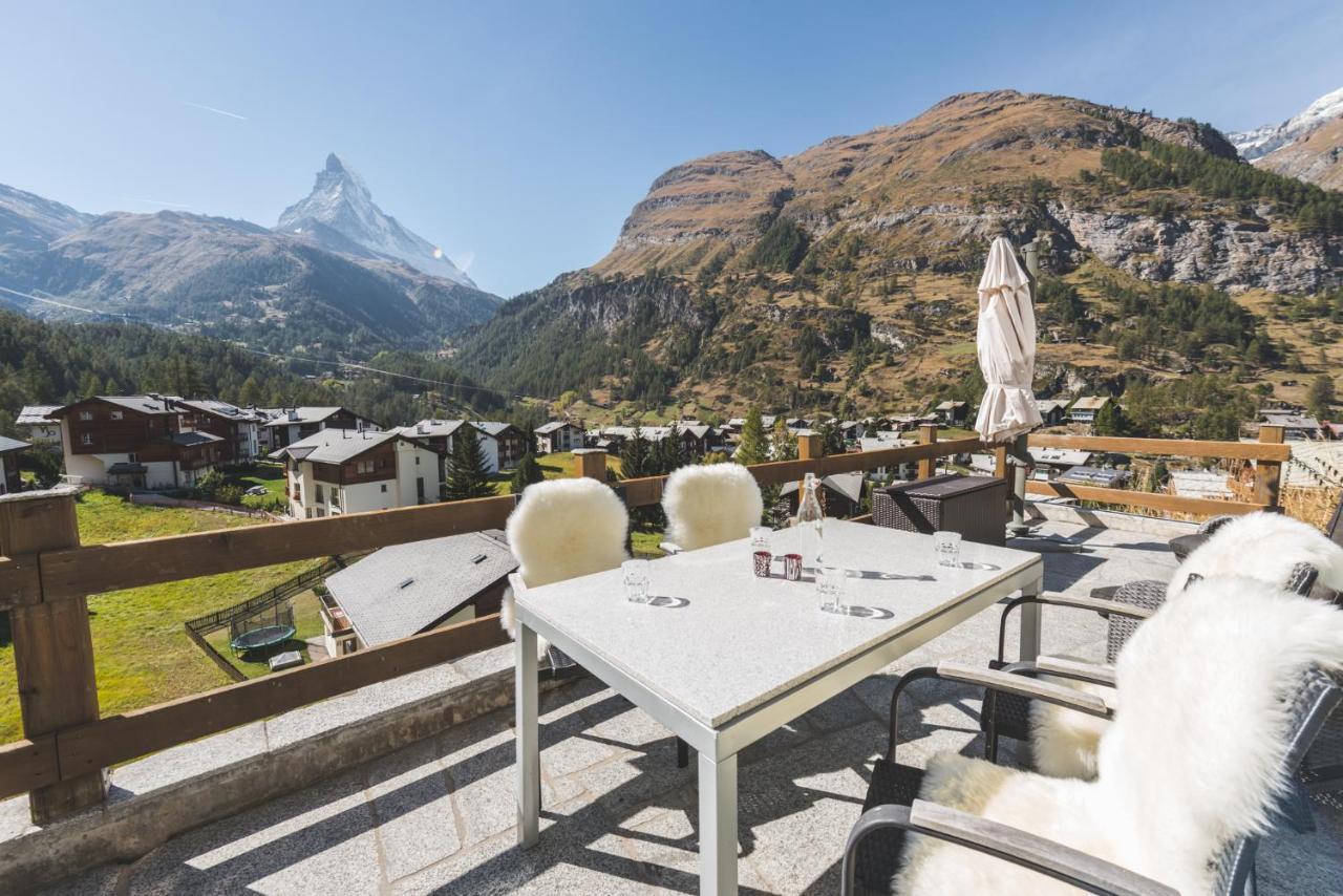 Ferienwohnung Chalet Alpharmonie Zermatt Exterior foto