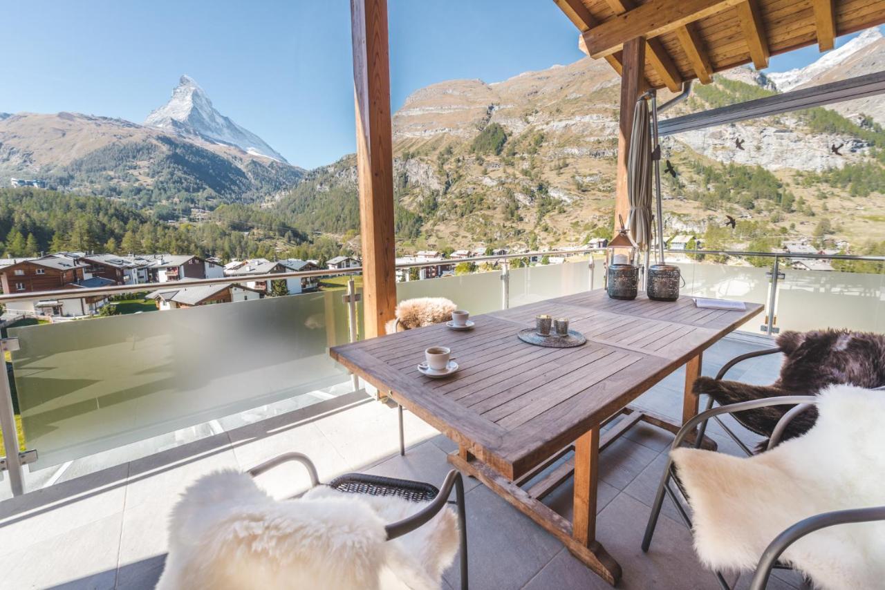 Ferienwohnung Chalet Alpharmonie Zermatt Exterior foto